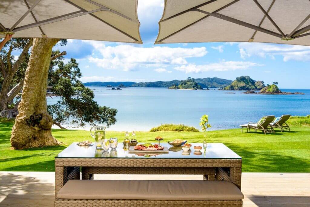 Helena Bay, one of the New Zealand luxury lodges
