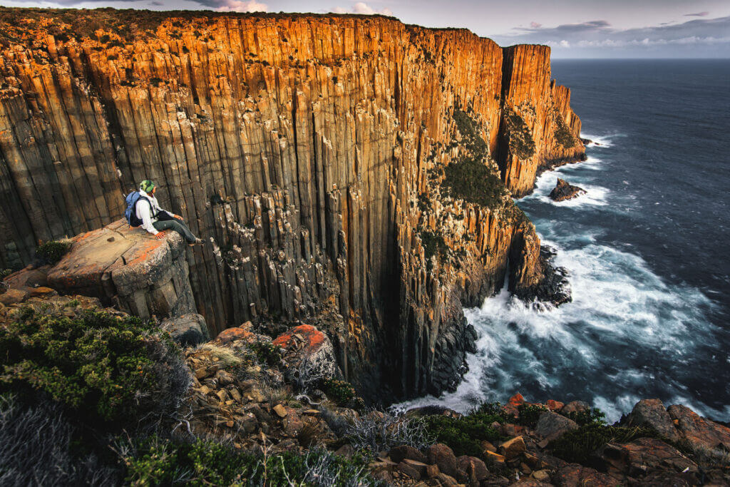 300m high cliffs of Cape Raoul, Tasmania