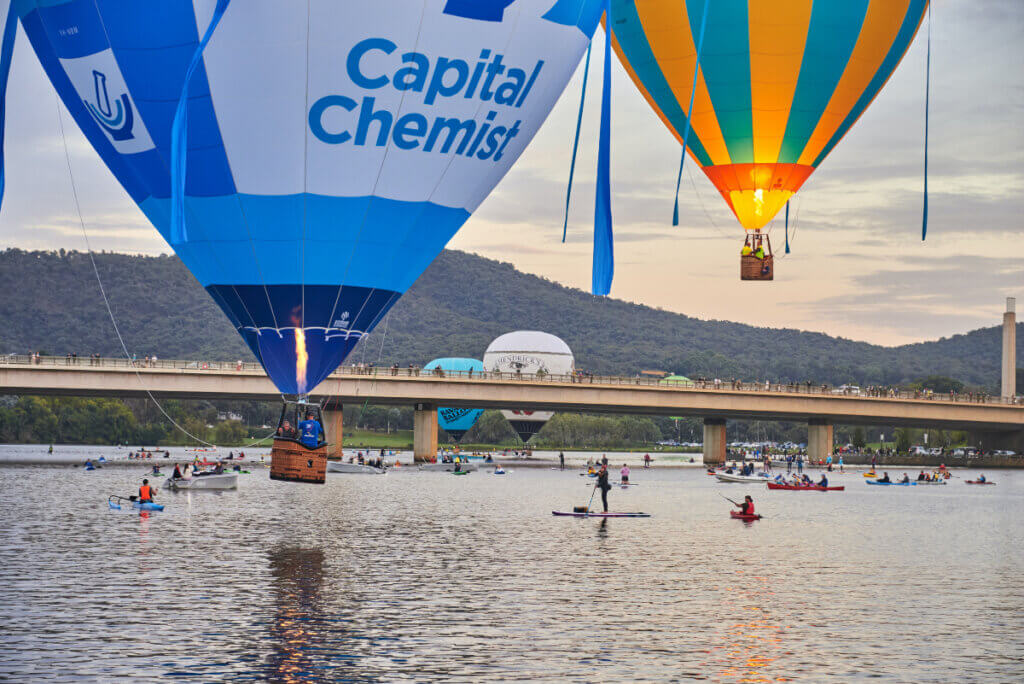 Canberra Balloon Spectacular is one of the best festivals in Australia in 2024