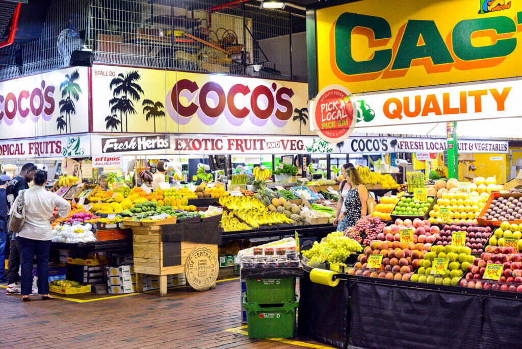 The central market in Adelaide is one of the places where to find the best Adelaide street food