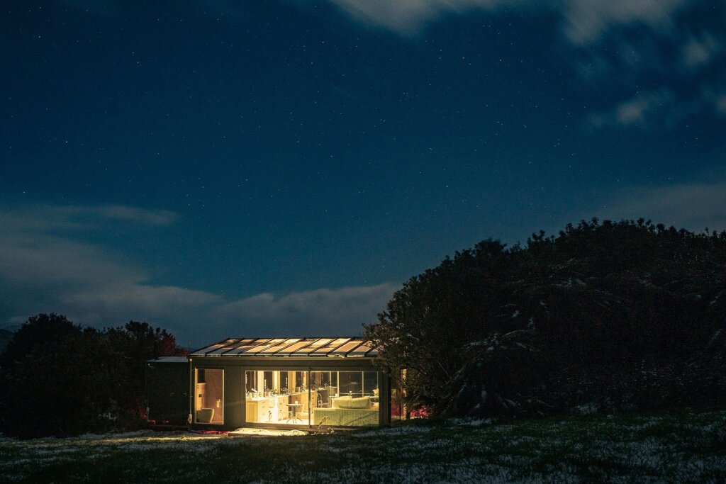 PurePods' transparent ecolodges offer fantastic stargazing opportunities in New Zealand