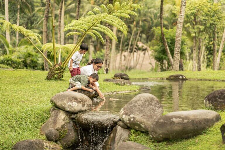 Four Seasons Resort Bali at Sayan is one of Bali family resorts
