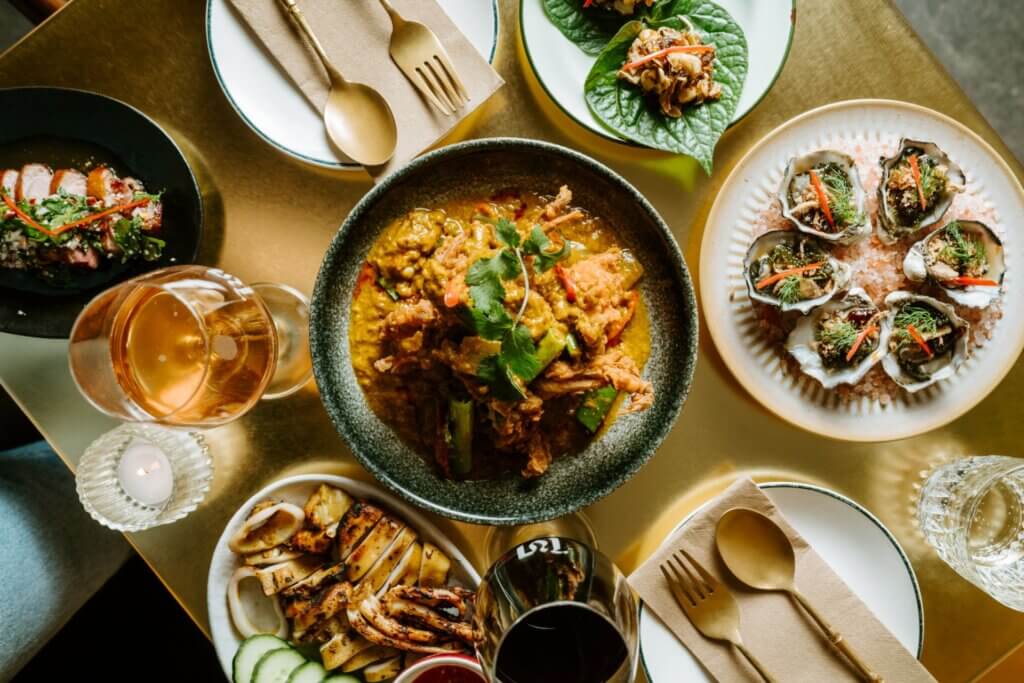 Thai Tide Restaurant in Melbourne offers comforting Thai staples paired with Aussie organic wines