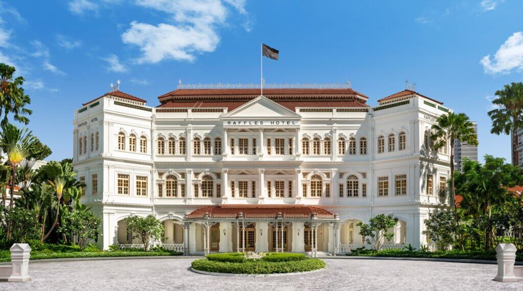 Raffles Singpapore is the city's most legendary hotel