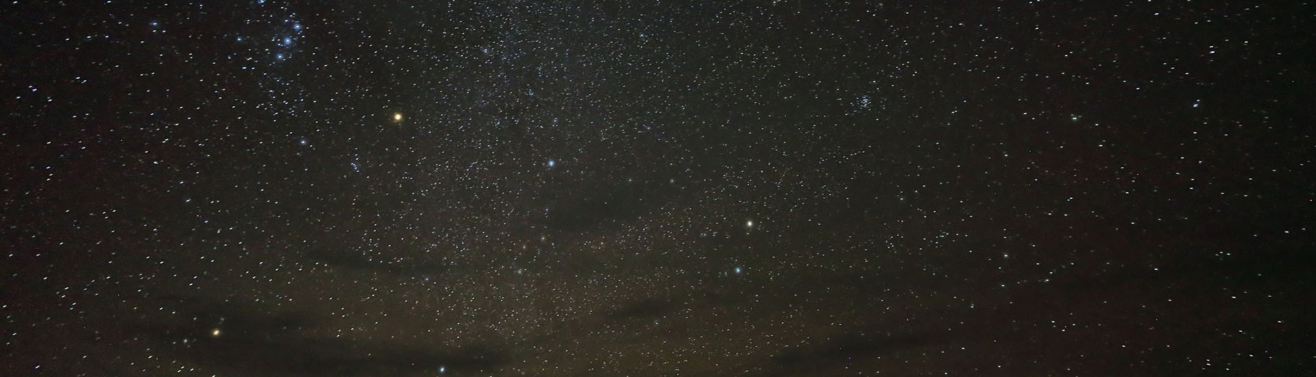 The starry night over Aotearoa's Great Barrier Island