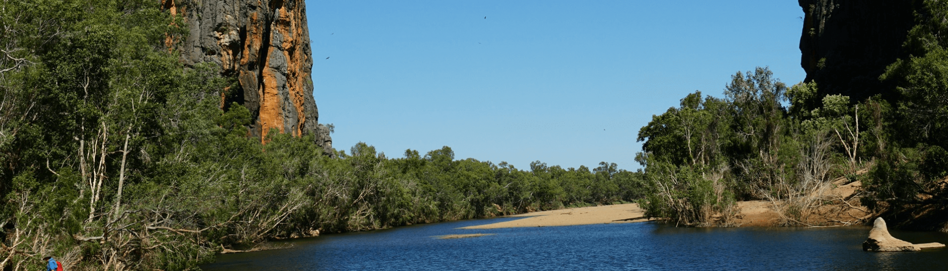 Bandilngan (Windjana Gorge) National Park in the Kimberley region offers stunning bushwalking through the outback wilderness.