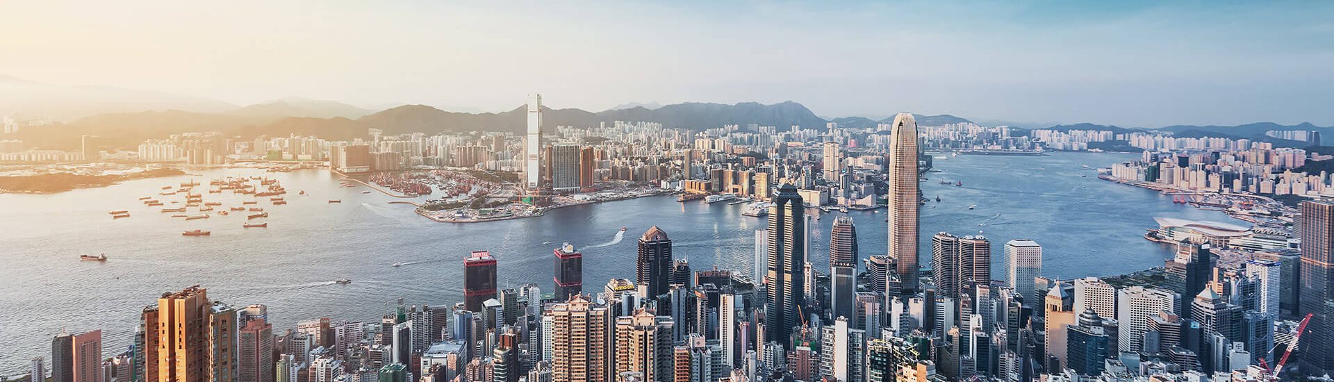 Views of Hong Kong from the Victoria Peak